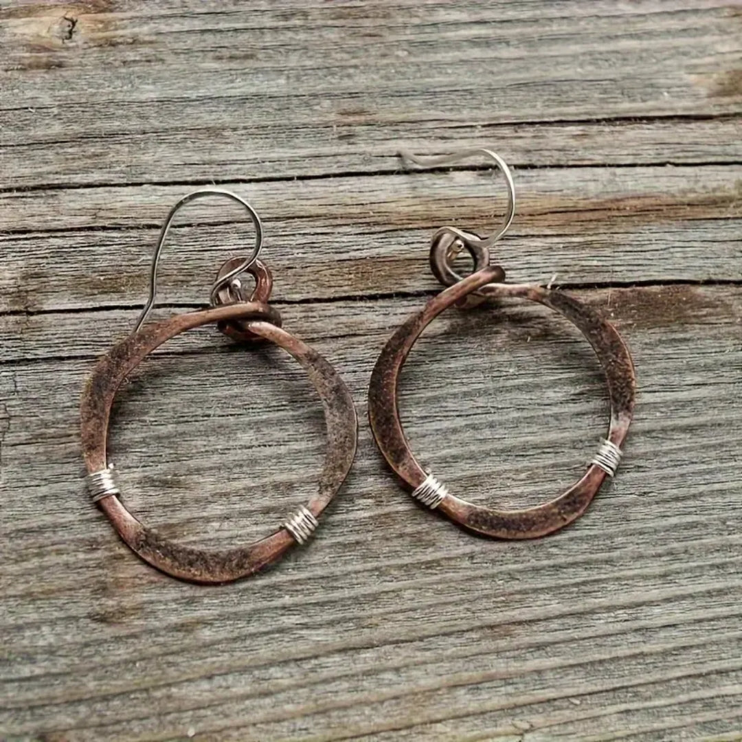 Pendientes de Aro Bronce